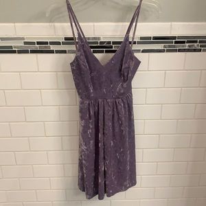 Velvety summer dress